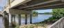 Charleswood Bridge North - Assiniboine River - Under the Bridge - Facing Southwest